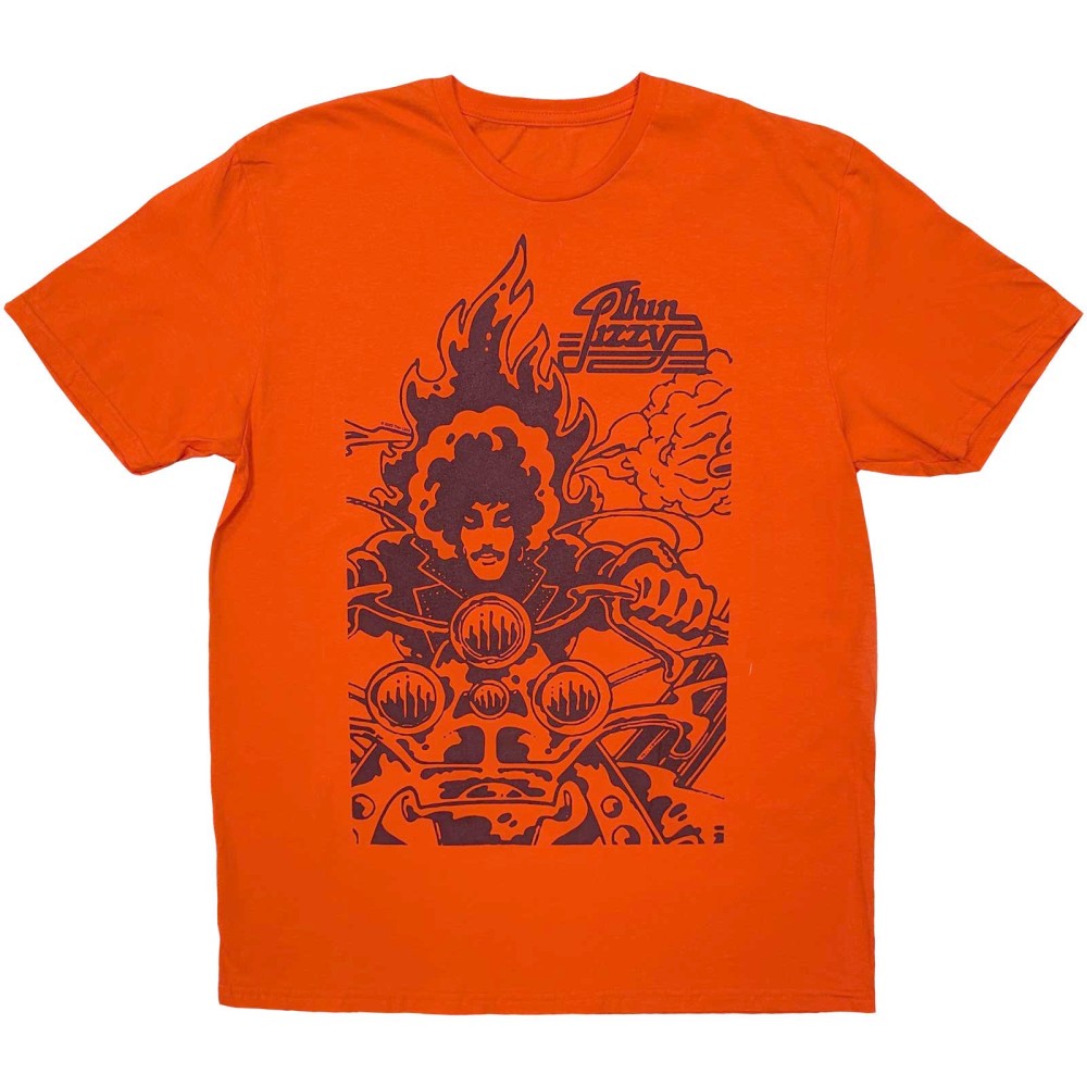 Thin Lizzy - The Rocker Heren Tshirt - Oranje